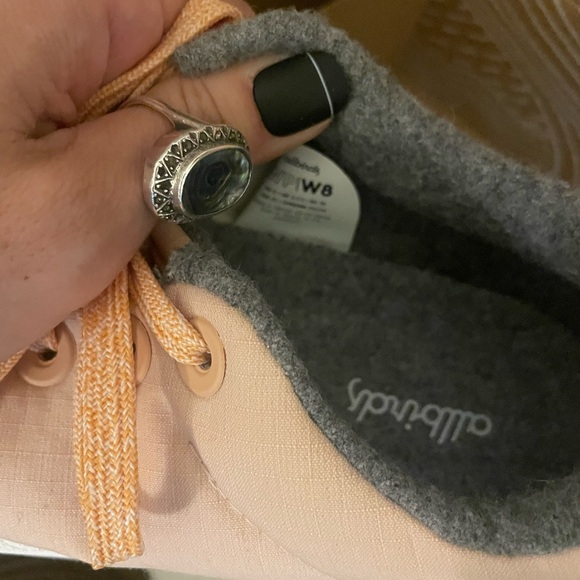 BRAND NEW Allbirds x free people Tree Pipers 8 sand camel sneaker - Picture 5 of 9